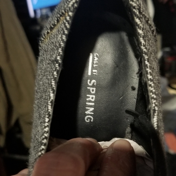 Call  it Spring Laced wool type heels. - Picture 4 of 4